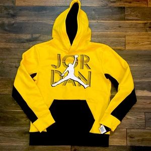 Jordan Hoodie Sweatshirt-Boys-Size Large